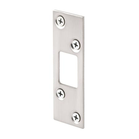 Prime-Line Prime-Line 3.625 in. H X 1.25 in. L Satin Nickel Steel High Security Deadbolt Strike E 2461